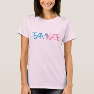 T-shirt "KATE d'ÉQUIPE" VINTAGE rétro chemise adaptée d