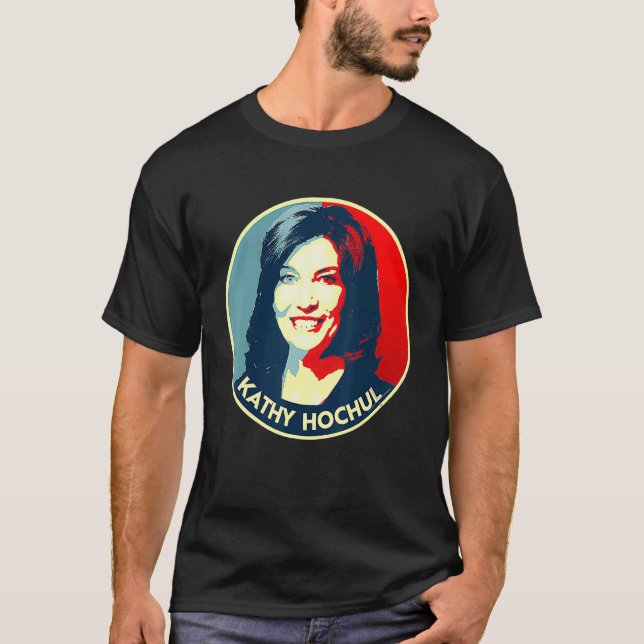 T-shirt Kathy Hochul Pour Le Gouverneur De New York 2022 (Devant)