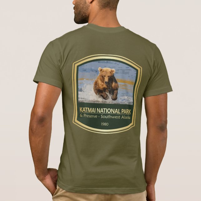 T-shirt Katmai NP (PF1) (Dos)