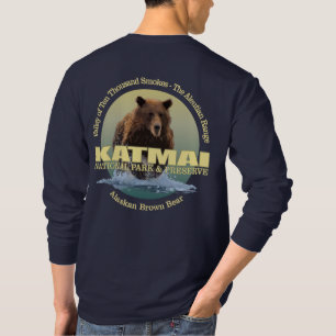 T-shirt Katmai (Ours Brown) WT