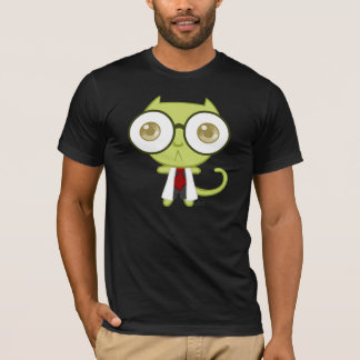 T-shirt Kats avec Glassez : Professeur Oops Shirt