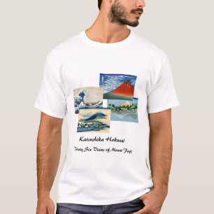 T-shirt Katsushika Hokusai - 36 Vues sur le Mont Fuji