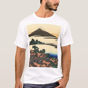 T-shirt Katsushika Hokusai Dawn dans la province de Kai