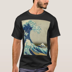 T-shirt Katsushika Hokusai - La Grande vague au large de K
