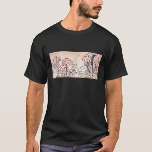 T-shirt Katsushika Hokusai - Le Mont Fuji Vu À Travers Che