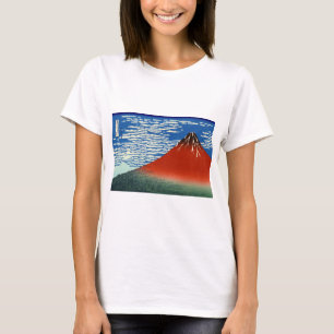 T-shirt Katsushika Hokusai - Vent Fin, Matin Clair