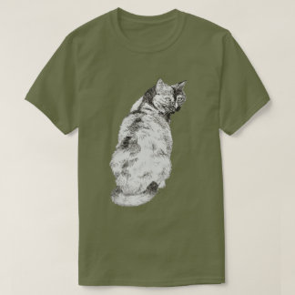T-shirt Katt