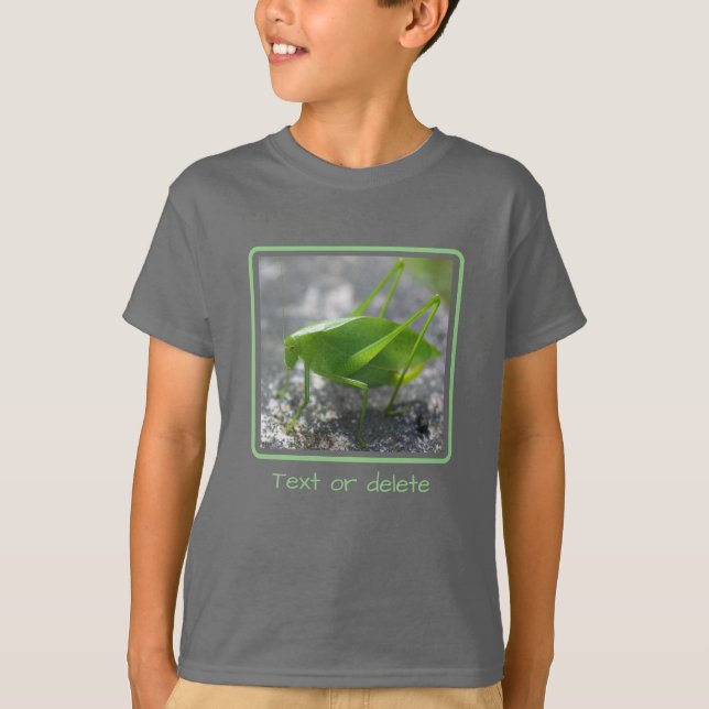 T-shirt Katydid Grasshopper Personnalisé (Devant)