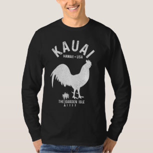 T-shirt Kauai 1959 The Garden Isle Chicken Hawaii Vintage