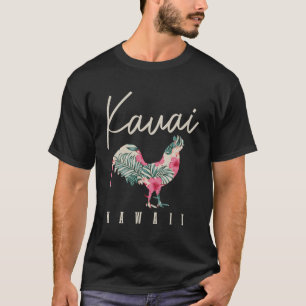 T-shirt Kauai Chicken Hawaii Hibiscus Hawaii îles Hawaii