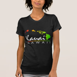 T-shirt KAUAI Hawaï (conception affligée)