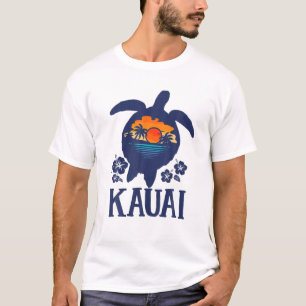 T-shirt Kauai - Hawaii Sea Turtles Hawaiian Family Vacatio
