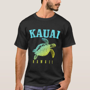 T-shirt Kauai Hawaii Surf Tortue de mer Surfer Plongée sou