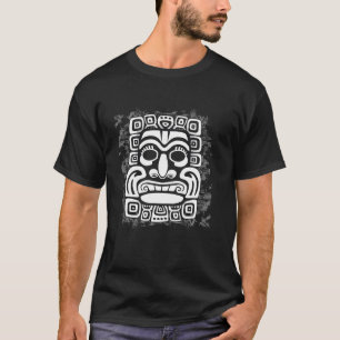T-shirt Kauil Masque Maya Dieu Maya Mythologie Maya Ancien