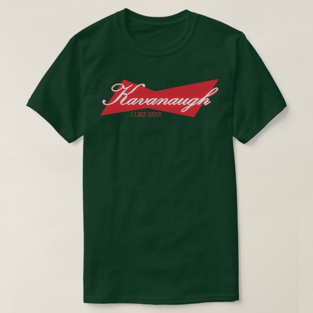 T-SHIRT KAVANAUGH J'AIME LA BIÈRE (Design devant)