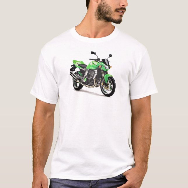 T-shirt Kaw Z1000 gen1 2003+ criqué (Devant)