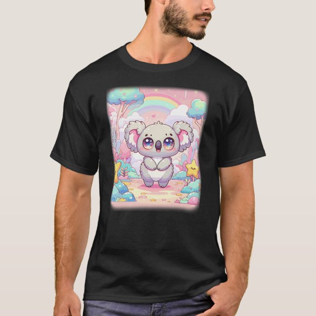 T-shirt Kawaii Aesthetic Koala Bear Lover Shirt Kawaii Koa (Devant)