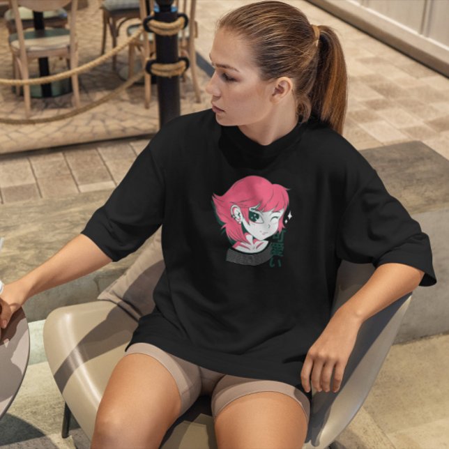 T-shirt Kawaii Anime Girl (Créateur téléchargé)