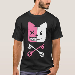 T-shirt Kawaii Anime Neko Girl Yandere Menhera Chan Pastel