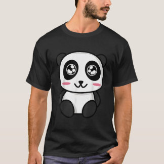 T-shirt Kawaii Anime Panda Japanese Style Panda