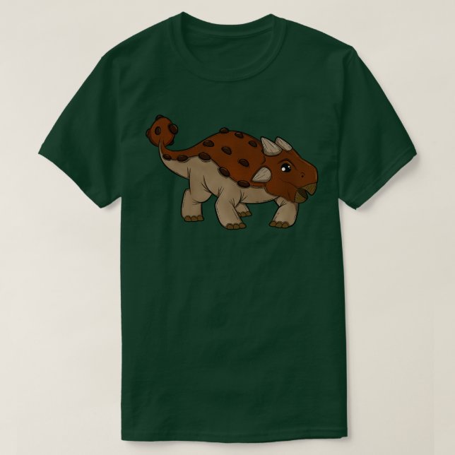 T-shirt Kawaii Ankylosaurus (Design devant)