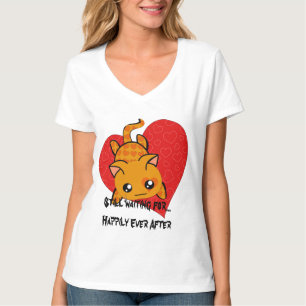 T-shirt Kawaii Anti Valentine Kitty