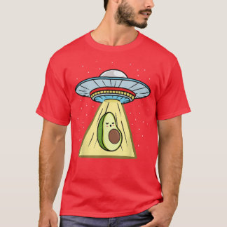 T-shirt Kawaii Avocado Ufo