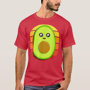 T-shirt Kawaii avocat drôle pour les femmes maman Mamacado