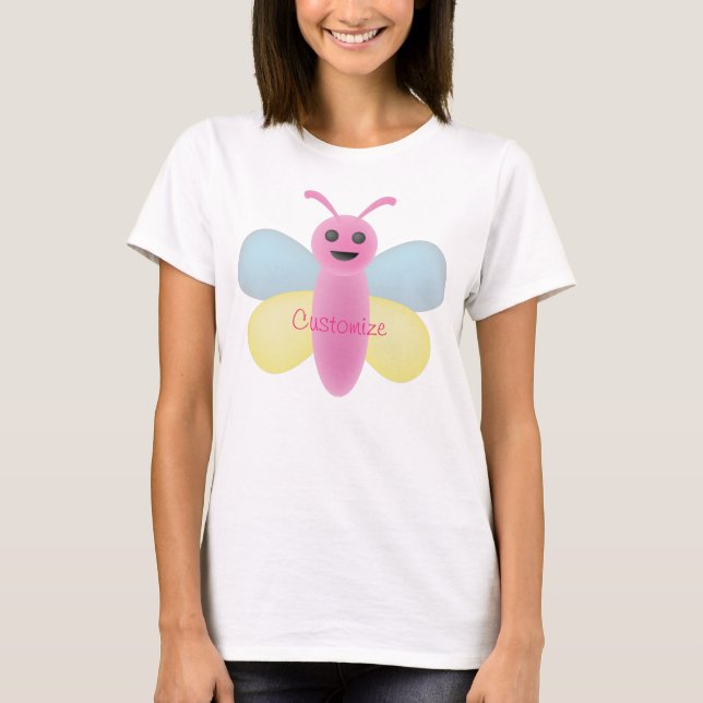 T-shirt Kawaii Bee Thunder_Cove multicolore (Devant)