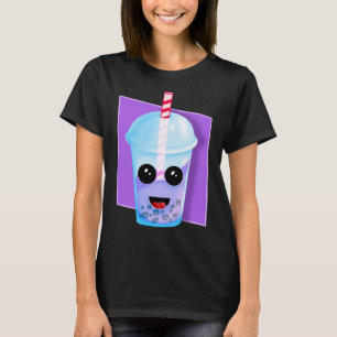 T-shirt Kawaii Boba Fruit Milk Tea, Cadeau de Noël, Naissa