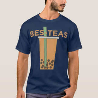 T-shirt Kawaii Boba Tea Bes Teas Bubble Tea  1129