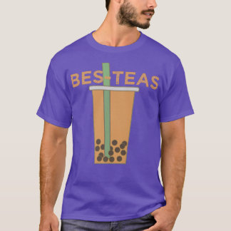 T-shirt Kawaii Boba Tea Bes Teas Bubble Tea  1129