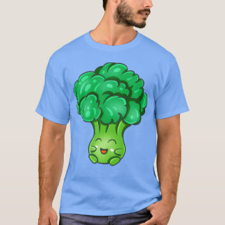 T-shirt Kawaii Broccoli Cute Vegetables Veggie Fun Food gi