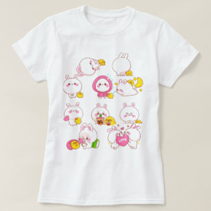 T-shirt Kawaii Bunnies