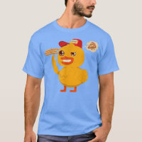 Kawaii Canard Cute Animal Livraison Pizza Drôle Pi