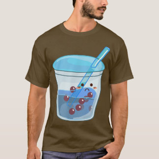 T-shirt kawaii chemise Cottagecore Esthétique mil bulle mi