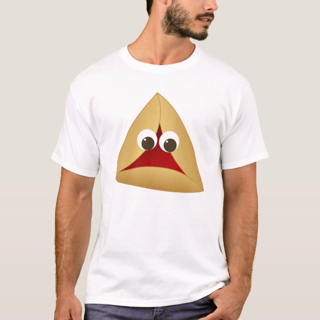 T-shirt Kawaii Cherry Hamentashen pour Purim (Devant)