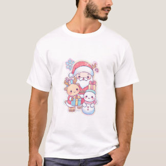 T-shirt “Kawaii Christmas Trio”