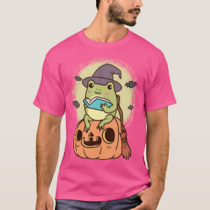 T-shirt Kawaii Cottagecore Sorcière de grenouille esthétiq