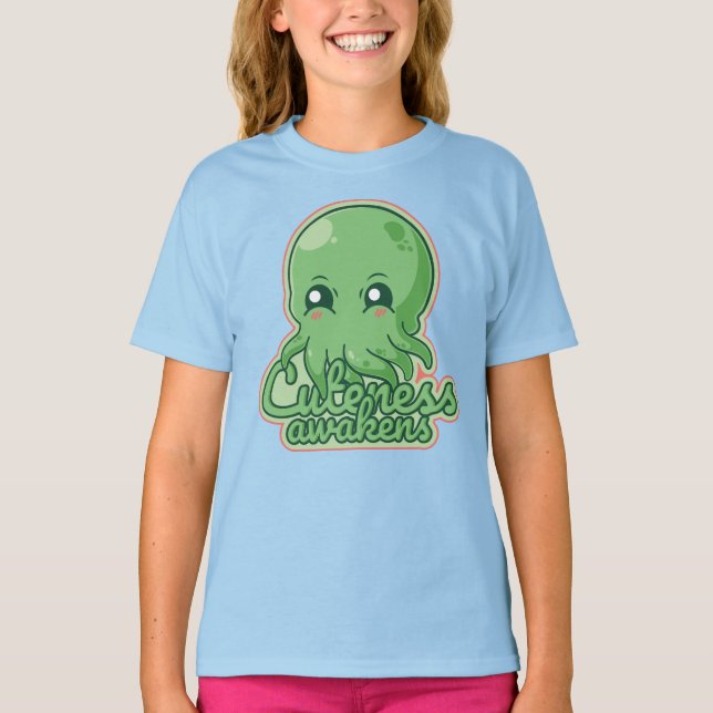 T-shirt Kawaii Cthulhu (Devant)