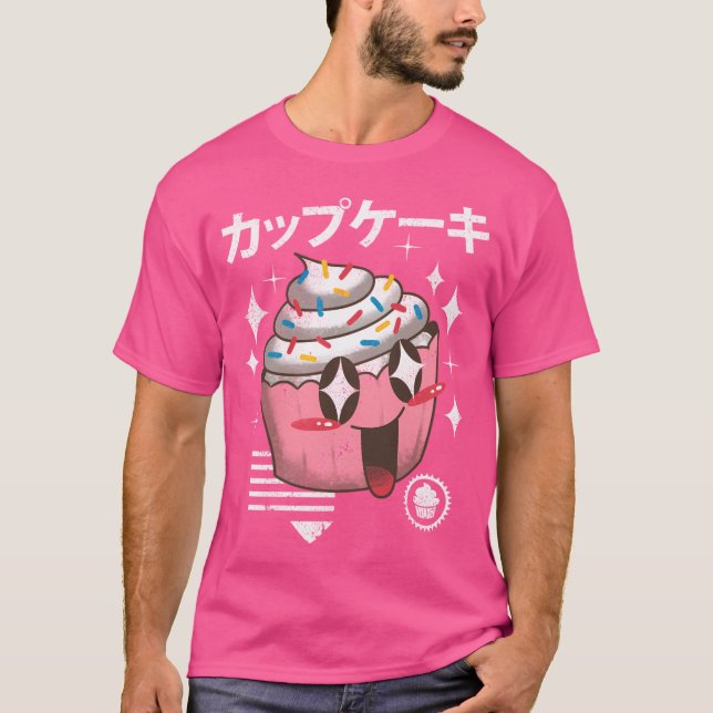 T-shirt Kawaii Cupcake (Devant)