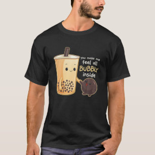 T-shirt Kawaii Cute Anime Otaku Japonais Boba Tea Bubbly I