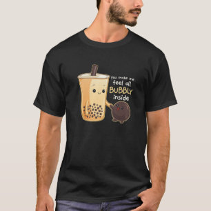 T-shirt Kawaii Cute Anime Otaku Japonais Boba Tea Bubbly I