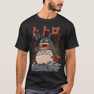 T-shirt Kawaii Cute Art Torozila -Ghiblis- S'envoler