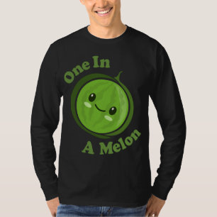 T-shirt Kawaii Cute Watermelon Un Dans Un Melon Fruit Amus