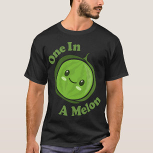 T-shirt Kawaii Cute Watermelon Un Dans Un Melon Fruit Amus