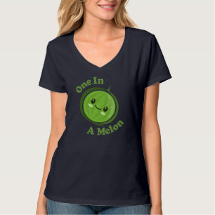 T-shirt Kawaii Cute Watermelon Un Dans Un Melon Fruit Amus