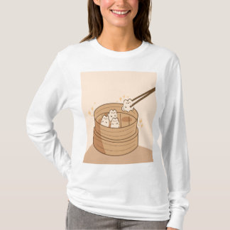 T-shirt Kawaii Dim Sum Bunnies T Shirt
