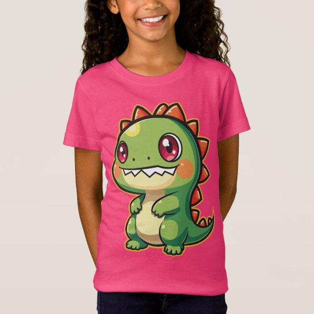 T-Shirt Kawaii Dinosaur (Devant)