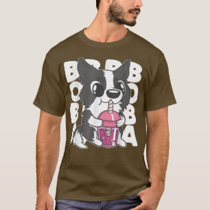 T-shirt Kawaii Dog Boba Tea Bubble Tea Anime Kawaii Neko G